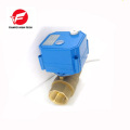 Válvula de bola eléctrica de CR01 12V DN15 dn20 CWX-25S para el agua para la manguera de jardín